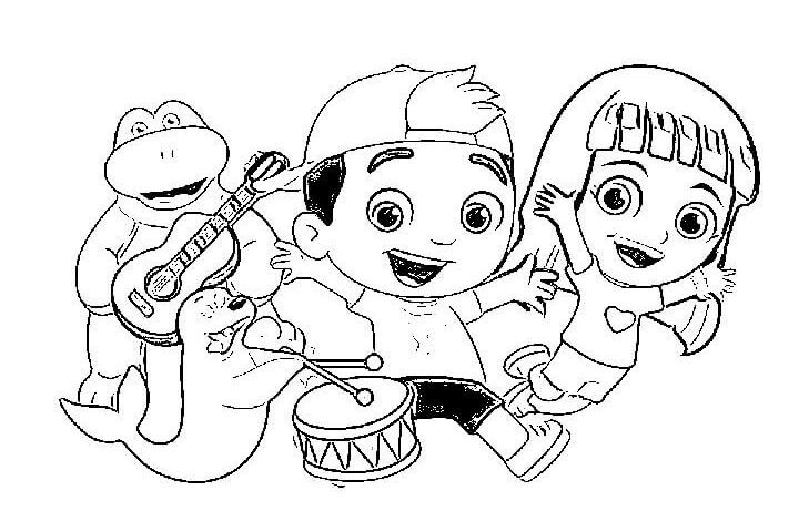 Luccas Neto Coloring Page
