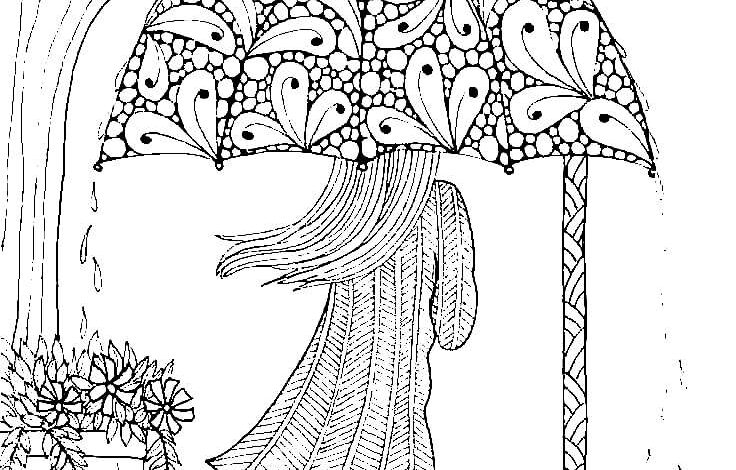 Mandala Mindfulness Coloring Page