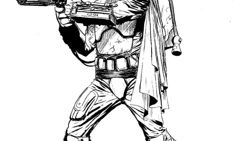 Star Wars Boba Fett Coloring Page