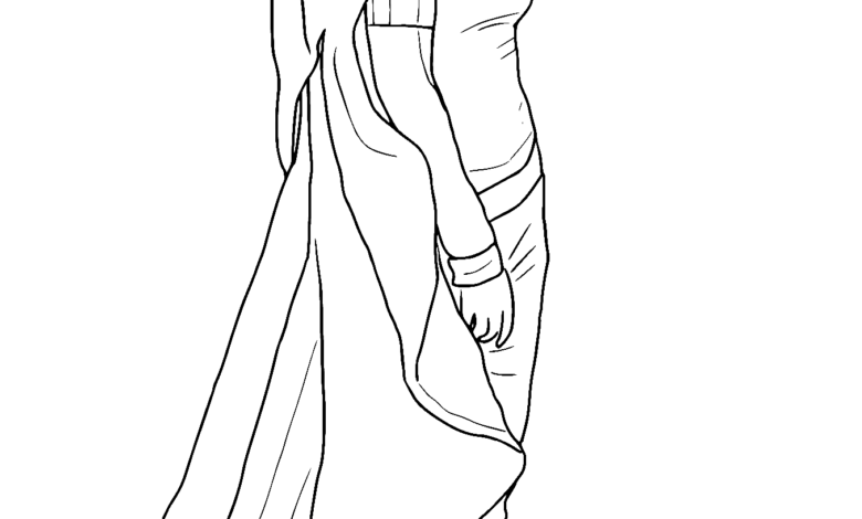Star Wars Padme Amidala Coloring Page