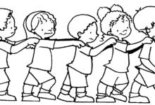 Teens Coloring Page