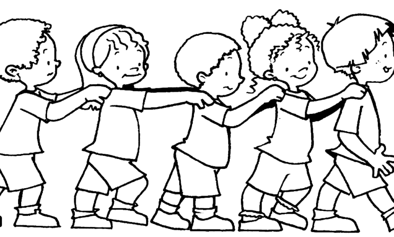 Teens Coloring Page