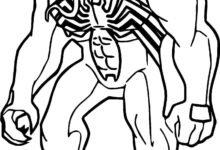 Ugly Venom Coloring Page