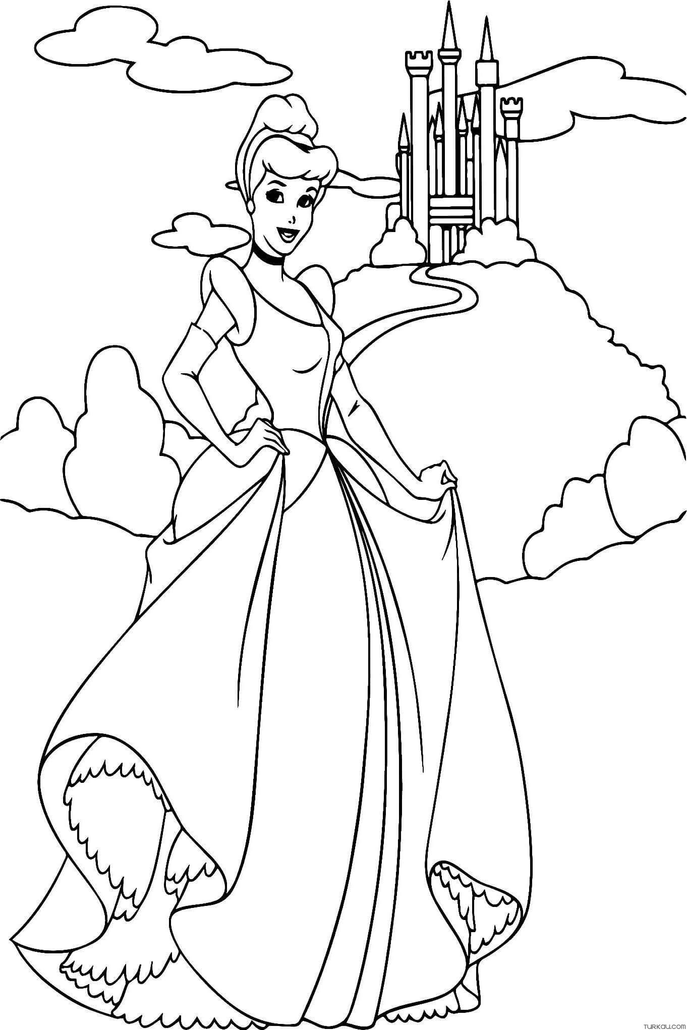 Glamis Castle Drawing Coloring Page Turkau