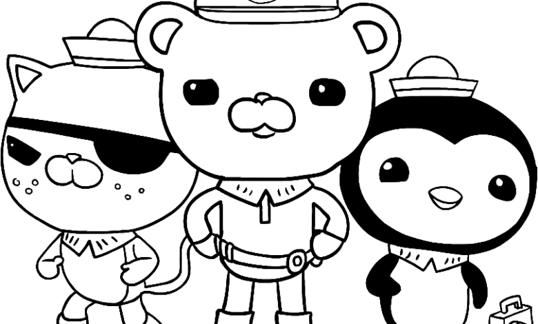 Best Octonauts Coloring Page