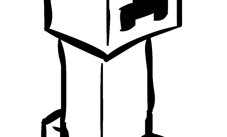 Easy Creeper Minecraft Coloring Page