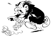 Gargamel Smurfs Coloring Page