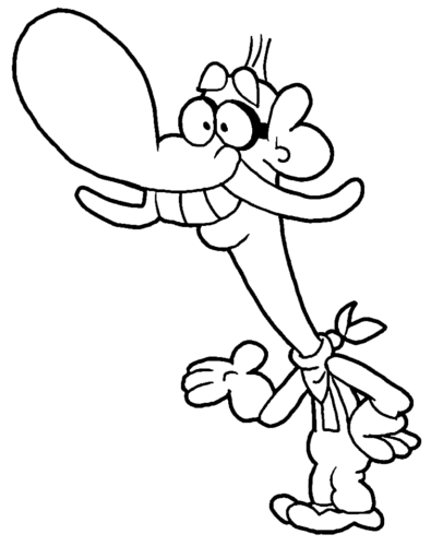 Mung Daal Chowder Coloring Page