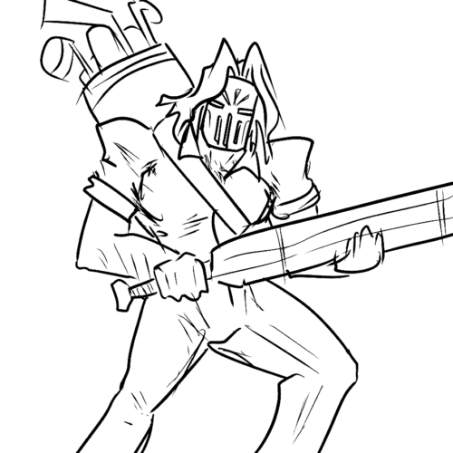 TMNT Casey Jones Coloring Page