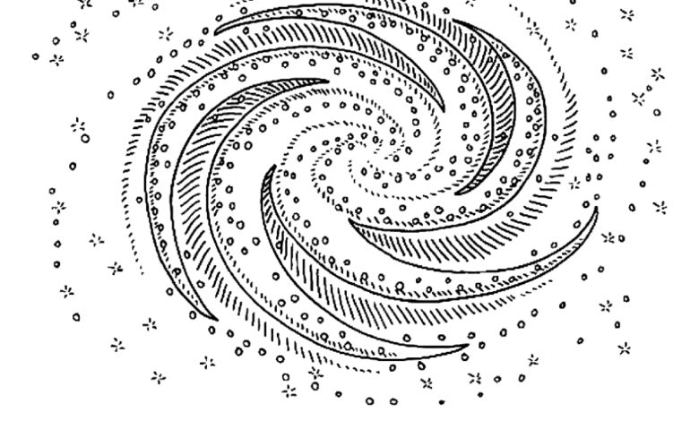 Milky Way Coloring Page