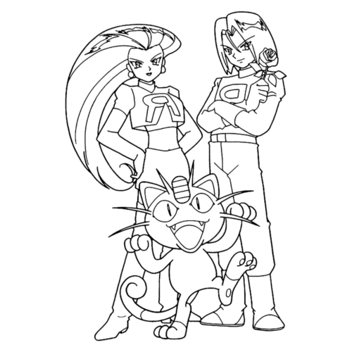 Pokemon The R Coloring Page 1 Pokemon The R Coloring Page