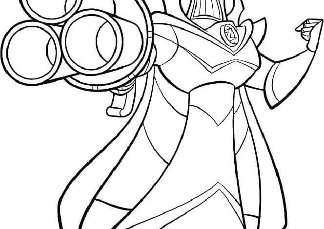 Toy Story Zurg Coloring Page