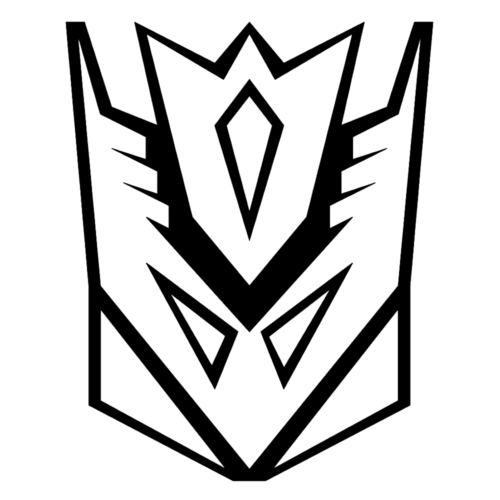 Transformers Decepticon Symbol Coloring Page