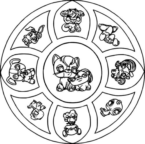 Animal Dogs Chien Boxer Coloring Page