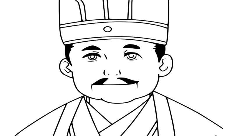 Anime Emperor Il Akatsuki Coloring Page
