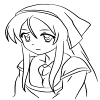 Anime Jessica Coloring Page