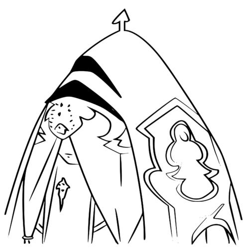 Anime Samyaza Coloring Page