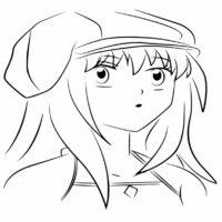 Anime Tateishi Coloring Page