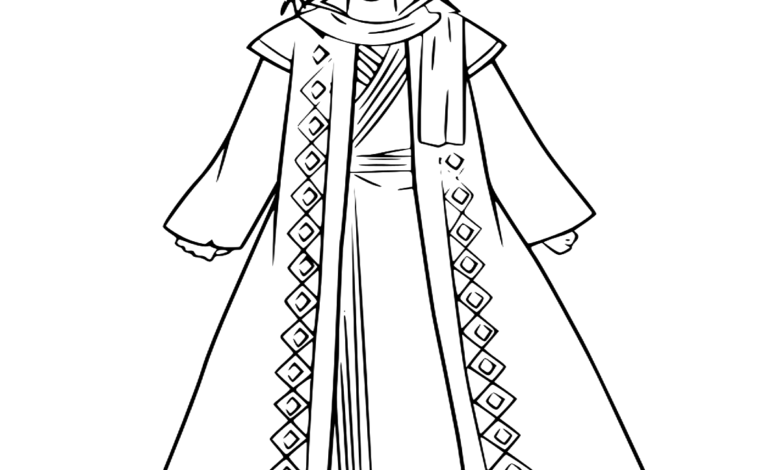 Anime Zeno Akatsuki Coloring Page