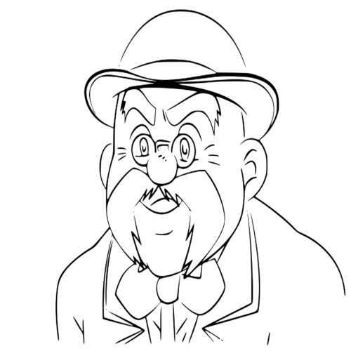 Beyblade Dickenson Coloring Page