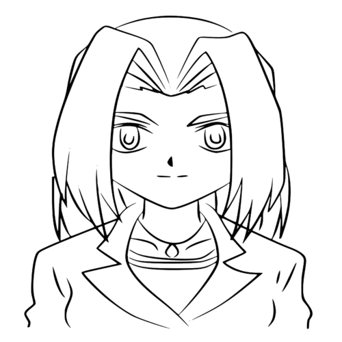 Beyblade Judy Tate Coloring Page