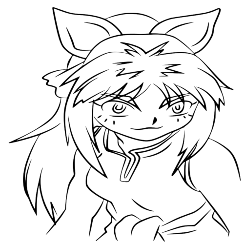 Beyblade Mariah Coloring Page