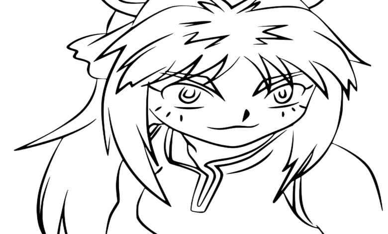 Beyblade Mariah Coloring Page