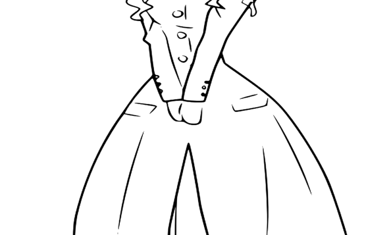 Black Butler Paula Coloring Page