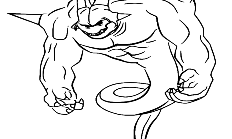 Dragon Ball Porunga Coloring Page