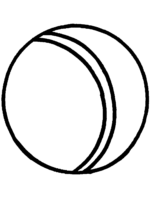 Easy Ball Coloring Page