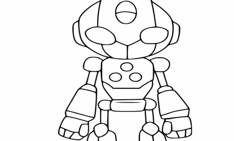 Emerl Sonic X Anime Coloring Page