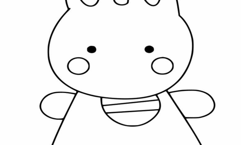 Hello Kitty Cheery Chums Coloring Page