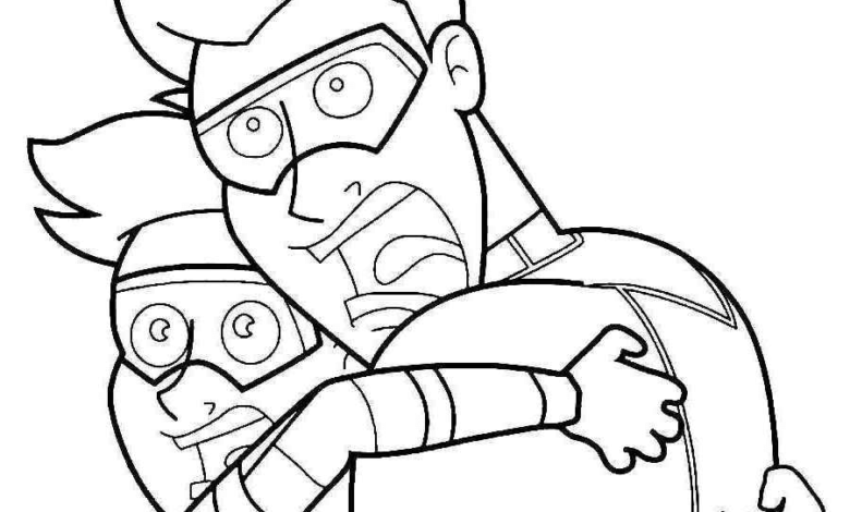 Henry Danger Coloring Page