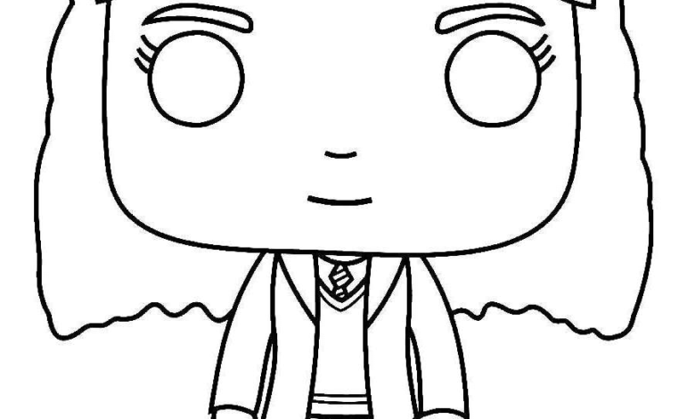 Hermione Granger Coloring Page