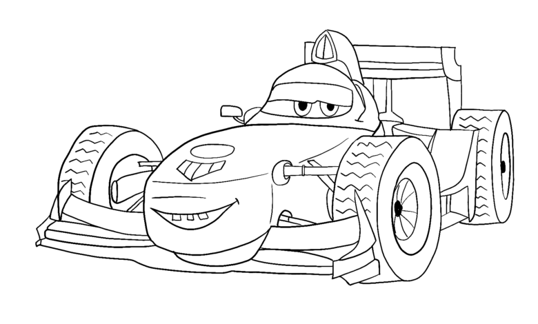 Lightning Mcqueen Francesco Bernoulli Coloring Page