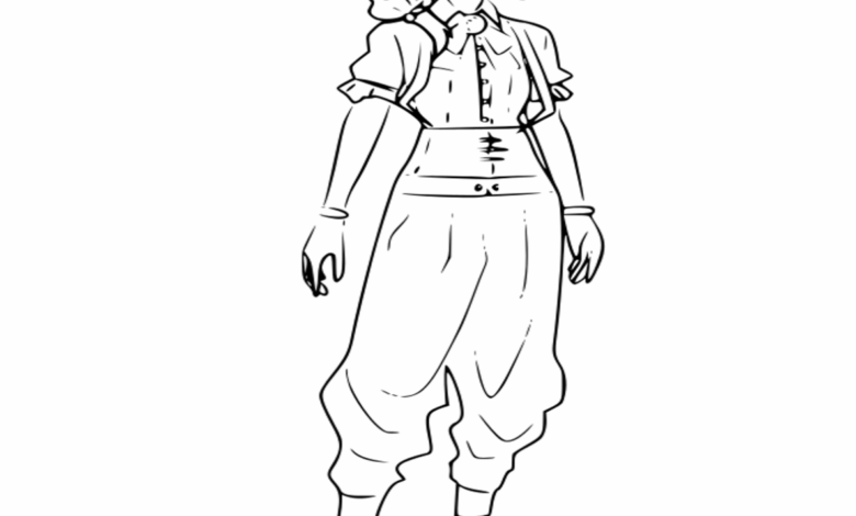 Nona Death Parade Coloring Page