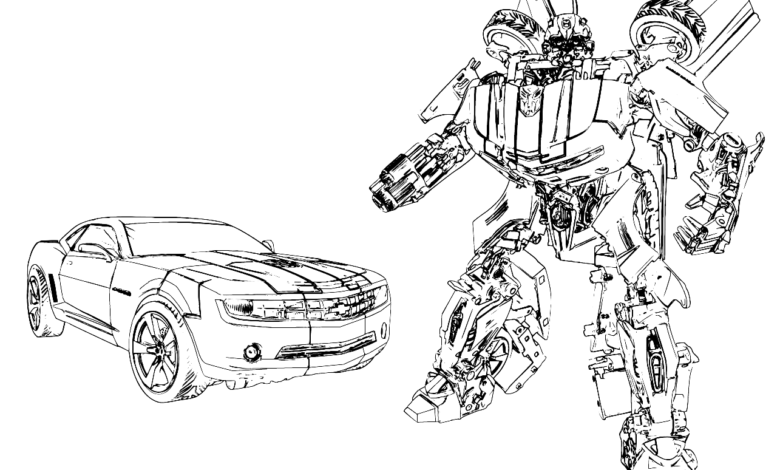 Realistic Bumblebee Coloring Page