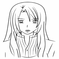 Risako Takatsuki Junjou Romantica Anime Coloring Page