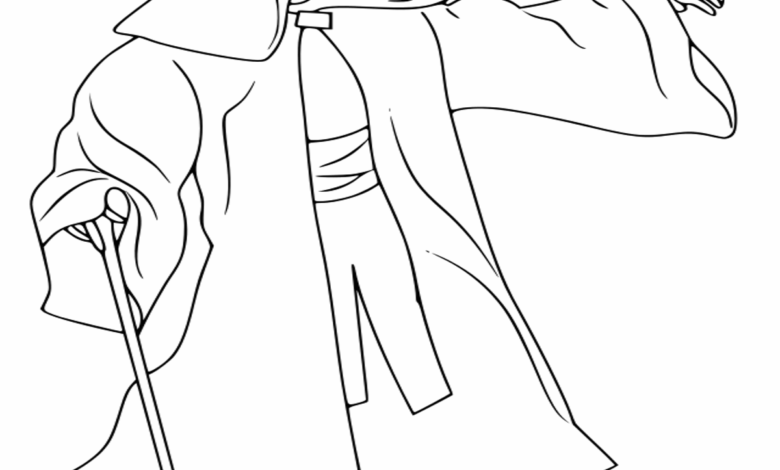 Star Wars Emperor Palpatine Coloring Page
