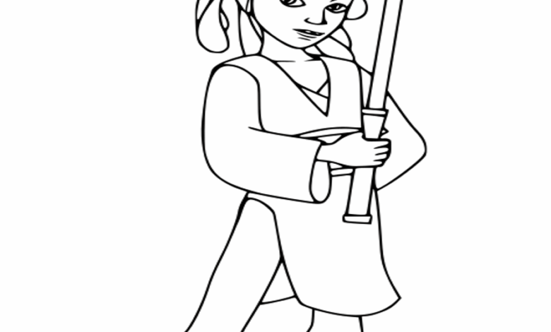 Star Wars Katooni Coloring Page
