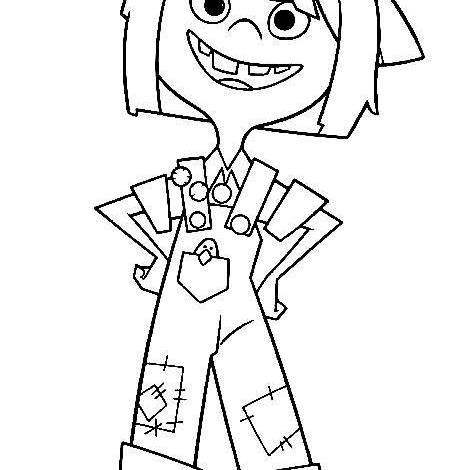 Up Smiling Ellie Coloring Page