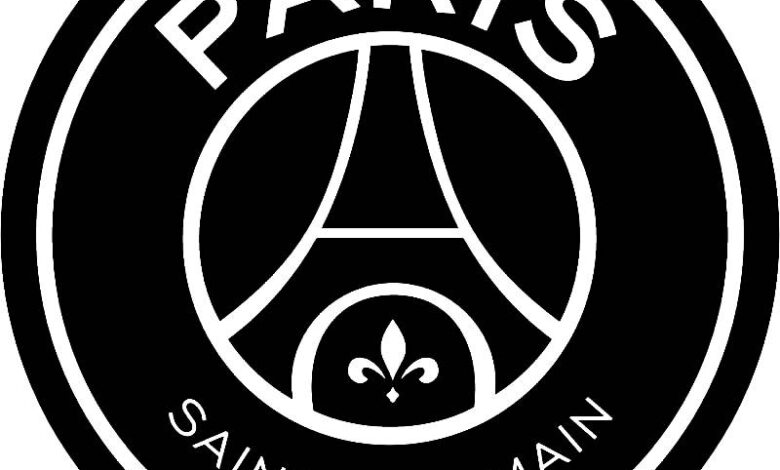 PSG Dark Logo Coloring Page