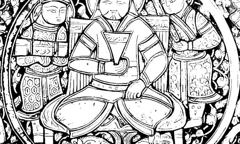 Sultan Baybars King Coloring Page