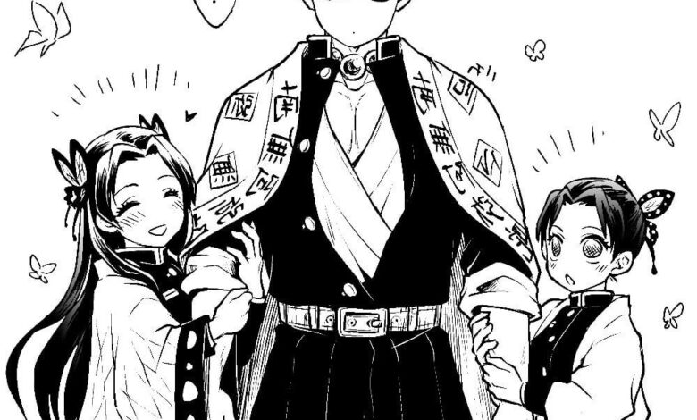 Demon Slayer Shinobu Kanae Happy Coloring Page