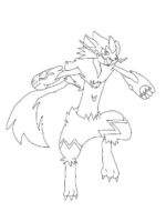 Pokemon Fight Zeraora Coloring Page Pokemon Fight Zeraora Coloring Page