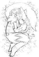 Pokemon Sleep Zeraora Coloring Page Pokemon Sleep Zeraora Coloring Page