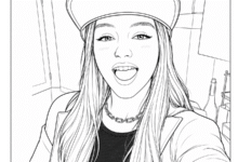 Zoktay Manifest Girl Group Coloring Page
