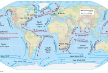 Okyanus Akıntıları Harita