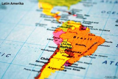 Latin Amerika Atlas Harita