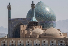 Mescid-i Şah Dış Görünümü İsfahan, İran